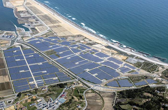 Mega-solar PV modules
